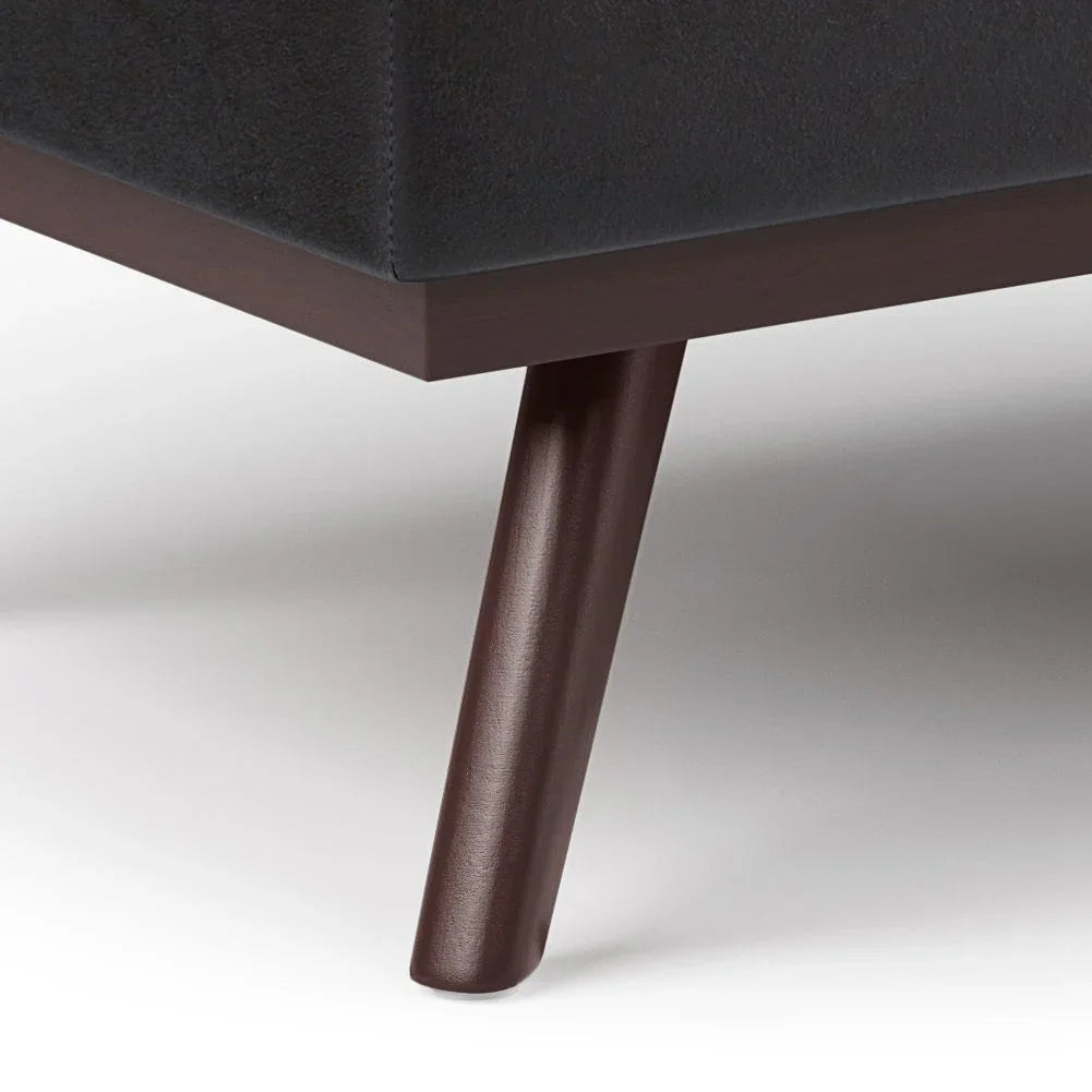 Owen - Lift Top Large Coffee Table Storage Ottoman, Mid Century Style - Furniture Home Direct