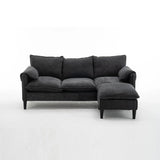 Convertible Combination Sofa With Footstools With Storage - Furniture Home Direct