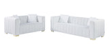 Modern Loveseat - White - Furniture Home Direct