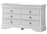 Verona - Stylish Dresser - Silver Champagne - Furniture Home Direct