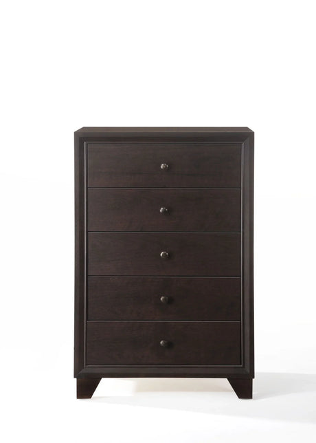 Madison - Chest - Espresso - Furniture Home Direct