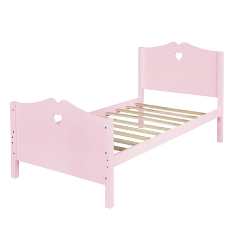 Platform Bed With Slat Support And Headboard And Footboard - Furniture Home Direct