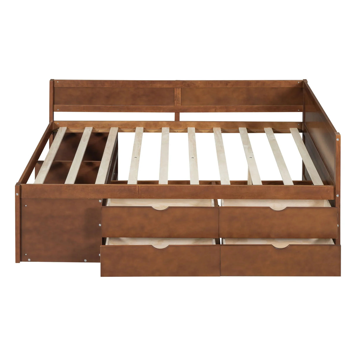 Daybed With Drawers And Shelves - Furniture Home Direct