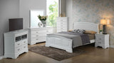 Panel Sleigh Bed Elegantly Crafted - Furniture Home Direct