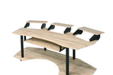 Eleazar - Music Recording Studio Desk - Wood - Furniture Home Direct