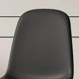 Dining Set Glass Table With 8 Cushioned Chairs Black - Furniture Home Direct