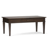 Carlton - Coffee Table - Dark Tobacco Brown - Furniture Home Direct