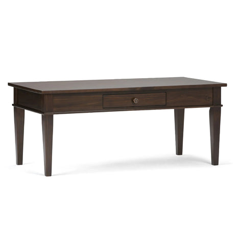 Carlton - Coffee Table - Dark Tobacco Brown - Furniture Home Direct