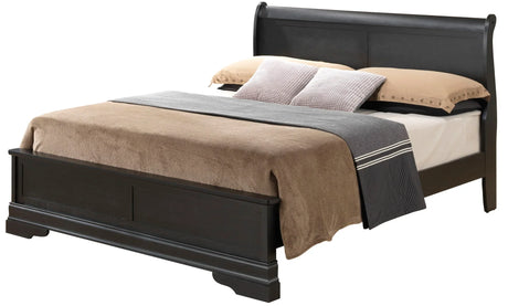 Sleigh Bed With Low Footboard - Furniture Home Direct