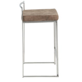 Fuji - Contemporary Elegant Stackable Counter Stool Set - Furniture Home Direct