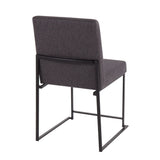 Fuji - Contemporary Modern Elegance With High Back Dining Chair (Set of 2) - Furniture Home Direct