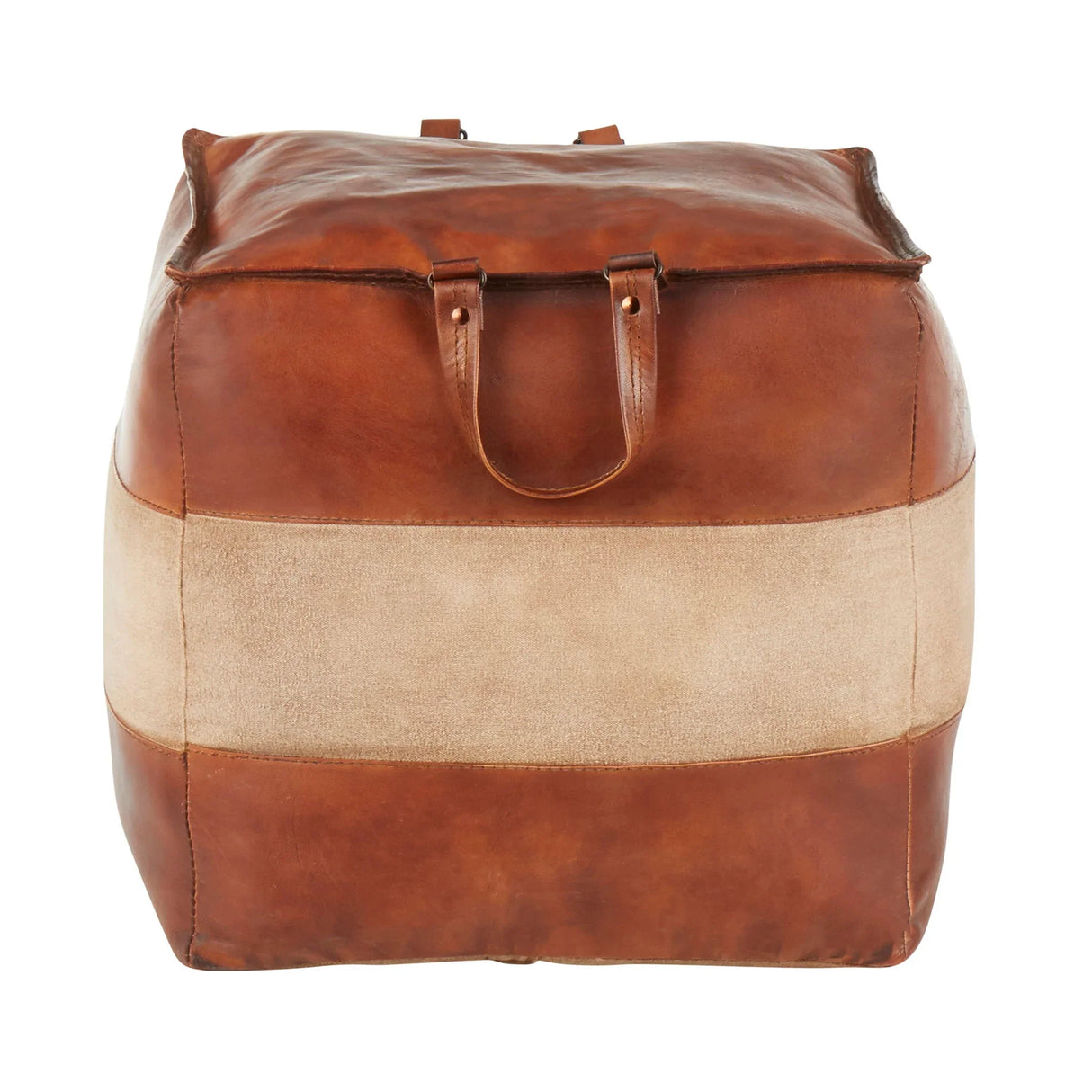 Cobbler - Industrial Pouf - Furniture Home Direct
