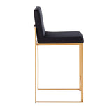 Fuji - Contemporary High Back Stylish Counter Stool - Furniture Home Direct