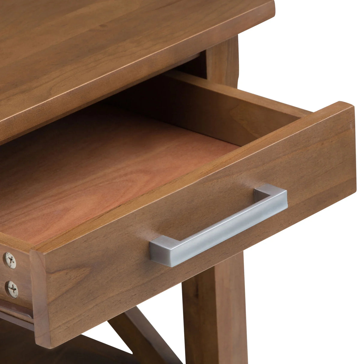 Kitchener - End Table - Medium Saddle Brown - Furniture Home Direct
