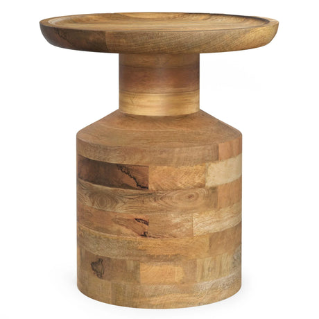 Haynes - Handcrafted Wooden Accent Table - Furniture Home Direct