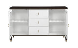 Carene - Server - Brown / White - Furniture Home Direct