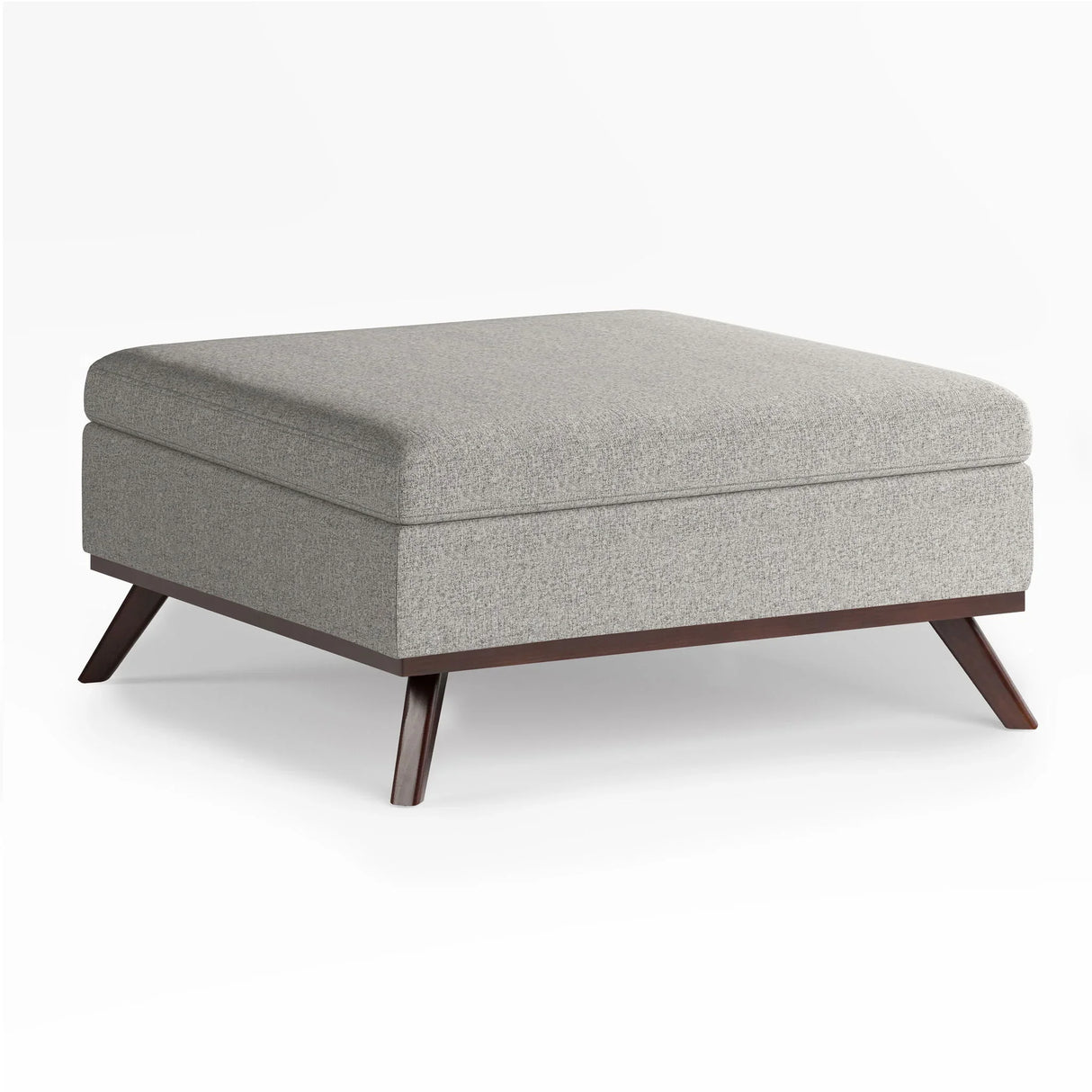 Owen - Multifunctional Square Coffee Table Storage Ottoman - Furniture Home Direct