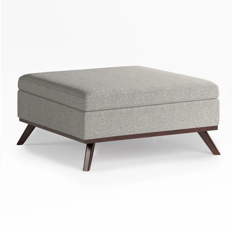 Owen - Multifunctional Square Coffee Table Storage Ottoman - Furniture Home Direct