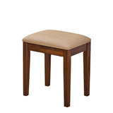 Vanity Desk With Hutch Mirror Storage And Drawers Walnut - Furniture Home Direct