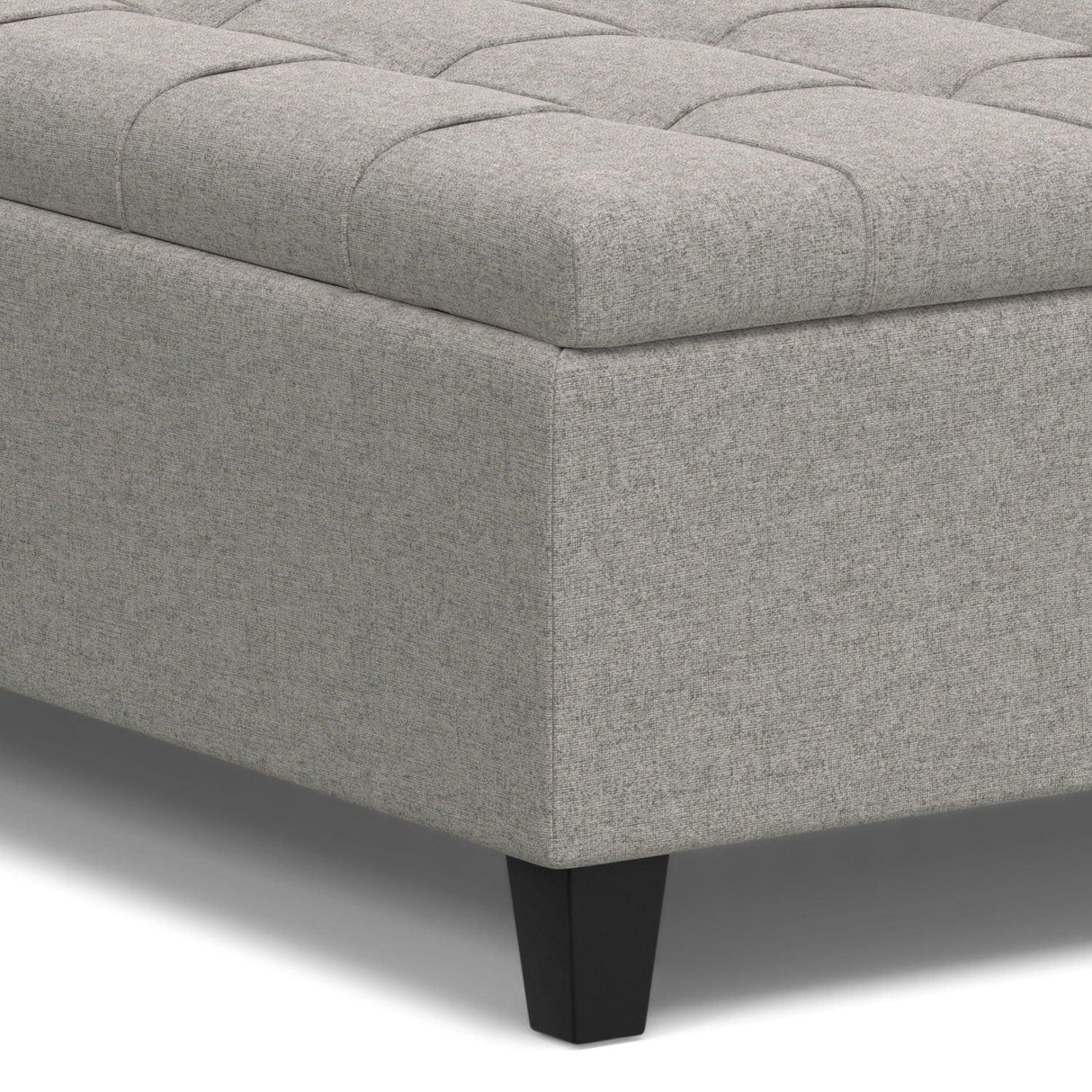 Harrison - Upholstered Coffee Table Storage Ottoman - Furniture Home Direct