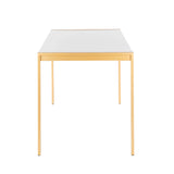 Fuji - Modern / Glam Dining Table - Furniture Home Direct