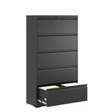 Premium Drawer Metal Lateral File Cabinet With Lock - Furniture Home Direct
