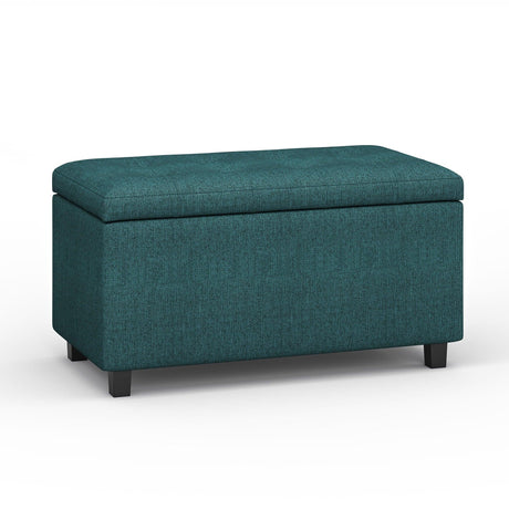 Cosmopolitan - Upholstered Storage Ottoman - Furniture Home Direct