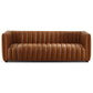 April - Mid-Century Modern Luxury Tight Back Boucle Couch - Furniture Home Direct