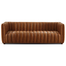 April - Mid-Century Modern Luxury Tight Back Boucle Couch - Furniture Home Direct