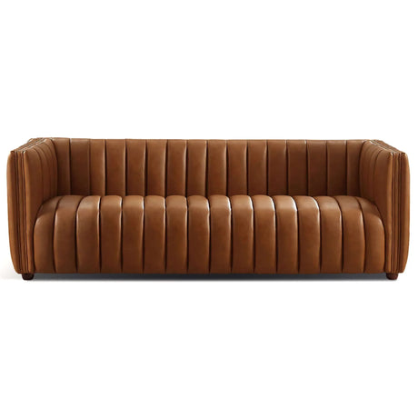 April - Mid-Century Modern Luxury Tight Back Boucle Couch - Furniture Home Direct