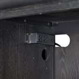 Console With Power Pack - Black - Furniture Home Direct