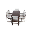 Patio Dining Set Outdoor Dining Table And Chair Set With And Removable Cushions For Patio - Furniture Home Direct