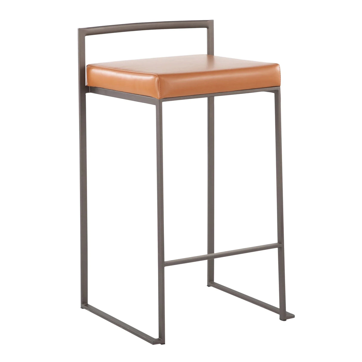 Fuji - Industrial Stackable Counter Stool Elegant Design - Furniture Home Direct