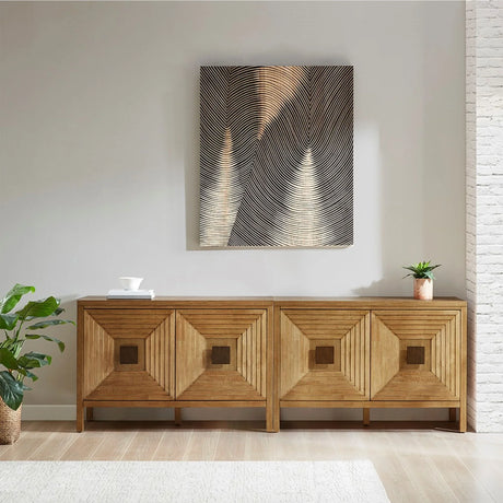 Accent Cabinet With Adjustable Shelves - Natural - Furniture Home Direct
