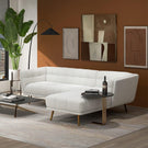 Addison - L Shape Sectional Sofa Tufted - Furniture Home Direct
