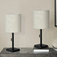 Lighting, Table Lamp, USB Port Included, Nickel, Contemporary (Set of 2) - Furniture Home Direct