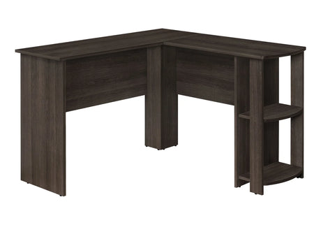 Computer Desk, Home Office, Corner, Storage Shelves, L Shape, Laptop, Contemporary & Modern - Furniture Home Direct