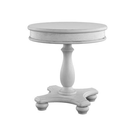 Mariano - Round End Table - Gray - Furniture Home Direct
