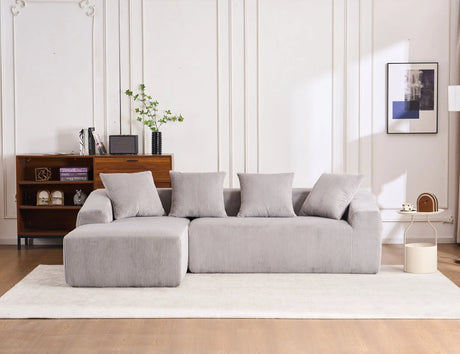 Combined 3 Seater Sofa With 4 Pillows - Furniture Home Direct