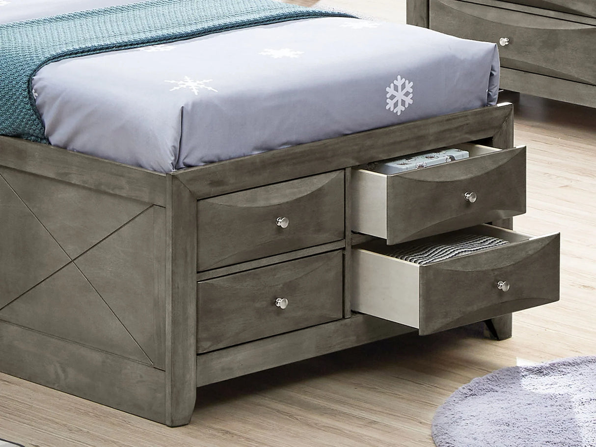 Marilla - Storage Bed With Bookcase Headboard - Furniture Home Direct
