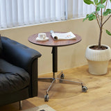 Movable, Adjustable, 360 Swivel Table With Star Base - Furniture Home Direct