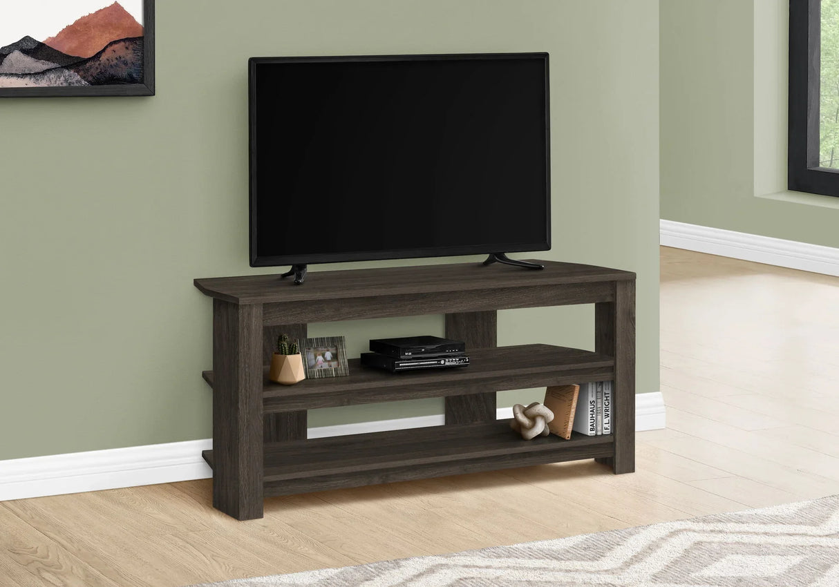 TV Stand Console Media Entertainment Center Storage Shelves For Living Room - Furniture Home Direct