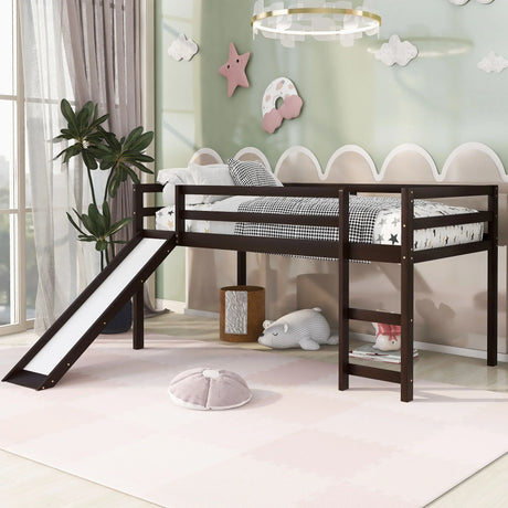 Loft Bed With Slide, Multifunctional Design - Furniture Home Direct