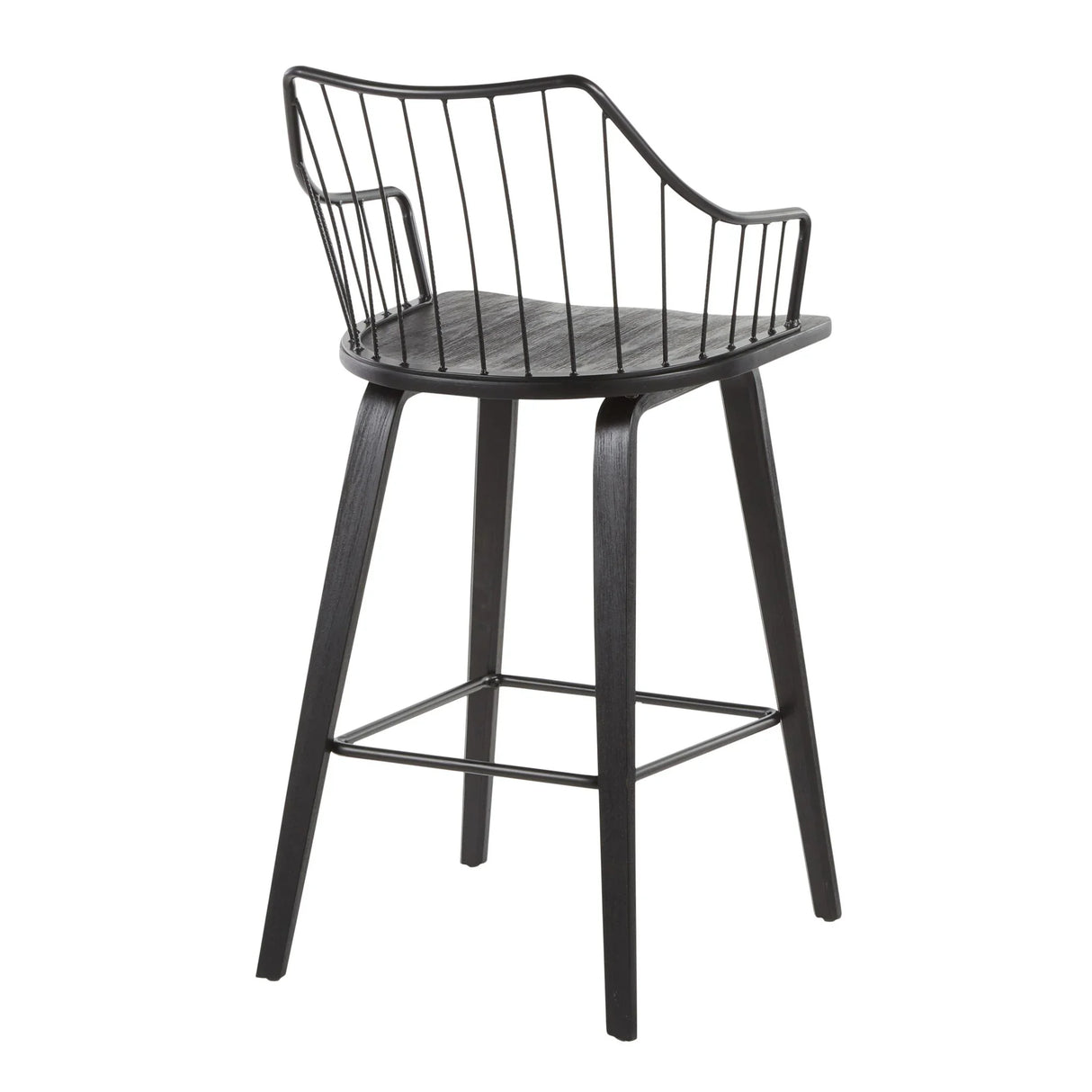 Winston - Farmhouse Counter Stool - Furniture Home Direct
