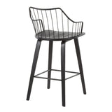Winston - Farmhouse Counter Stool - Furniture Home Direct