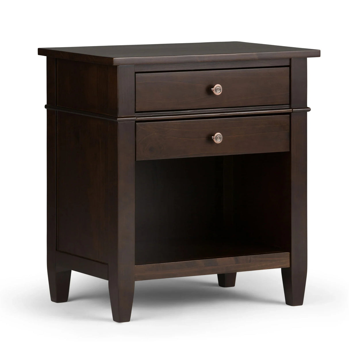 Carlton - Bedside Table, Handcrafted - Furniture Home Direct