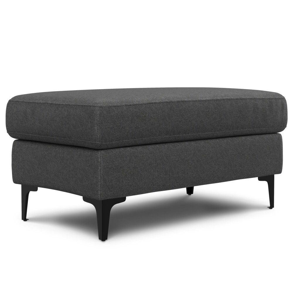 Ava - Mid Century Sofa With Ottoman Set - Furniture Home Direct