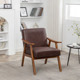 Accent Chair, Classic Mid Century Modern For Extra Seating - Furniture Home Direct