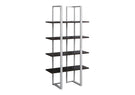 Bookshelf, Bookcase, Etagere, 4 Tier, Office, Contemporary & Modern - Furniture Home Direct