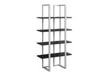 Bookshelf, Bookcase, Etagere, 4 Tier, Office, Contemporary & Modern - Furniture Home Direct